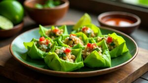 Miang Kham (Beteubtes Hors d'oeuvre)