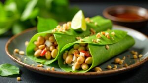 Miang Kham – Betelblätter-Wraps