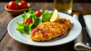 Milanesa de Pollo: Panierte Hähnchenschnitzel