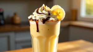 Milkshake de Banana – Bananenmilchshake