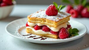 Mille-Feuille (Blätterteigkuchen)