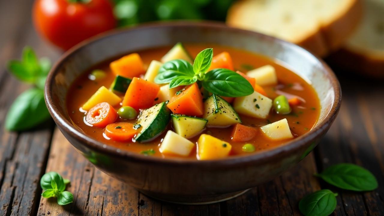 Minestrone di Verdure (Gemüsesuppe)