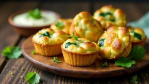 Mini-Feta-Muffins