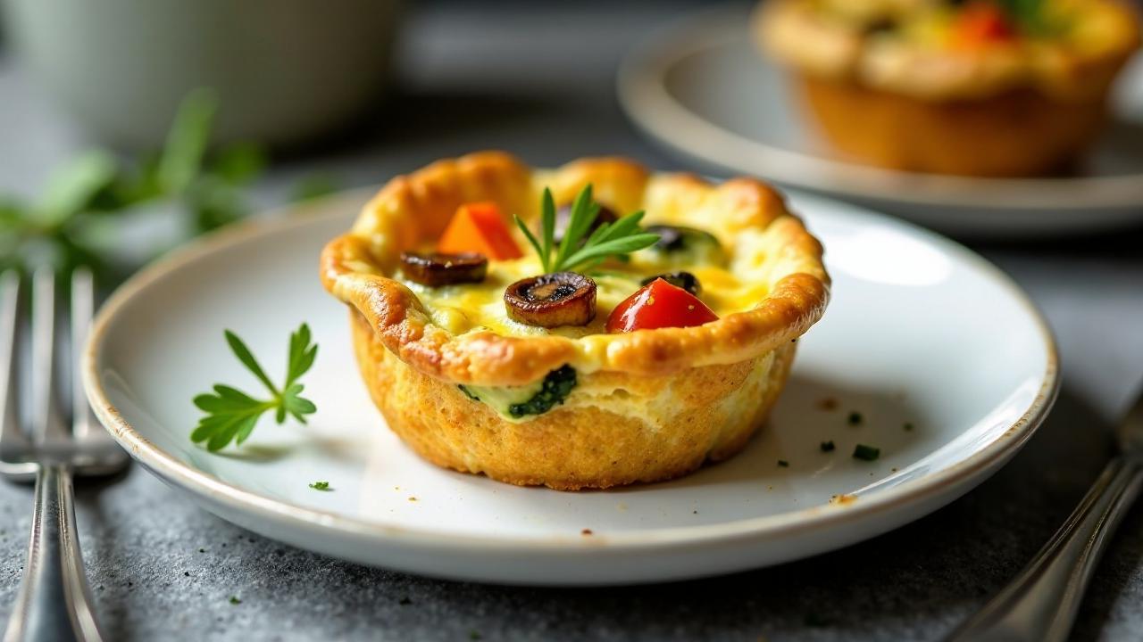 Mini-Gemüse-Quiches