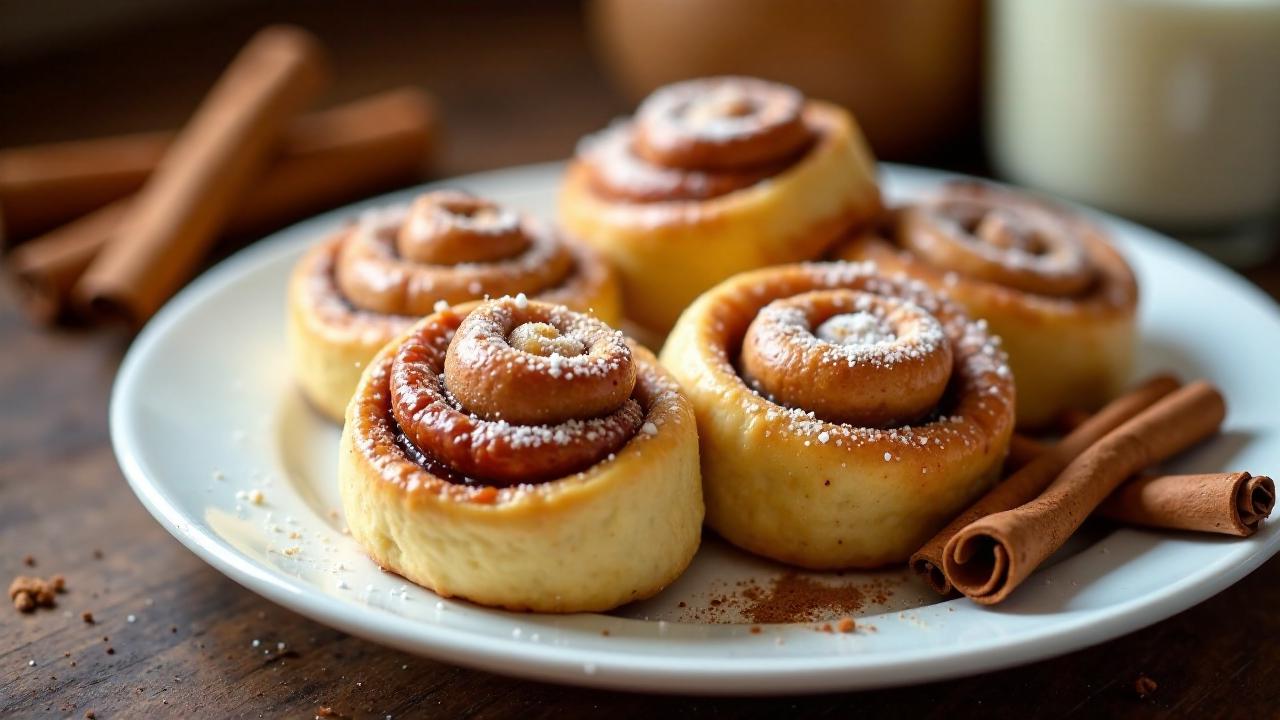 Mini-Zimtschnecken