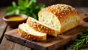 Misko: Weiches Brot mit Sesam