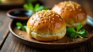 Miso-Sesam-Brötchen: Umami