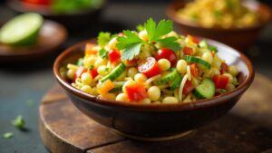 Mixed Sprouts Chaat