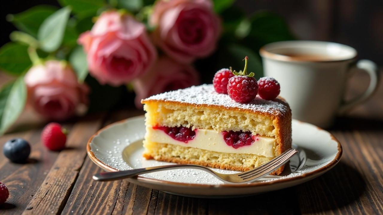 Mnichovský koláč (Münchner Kuchen)