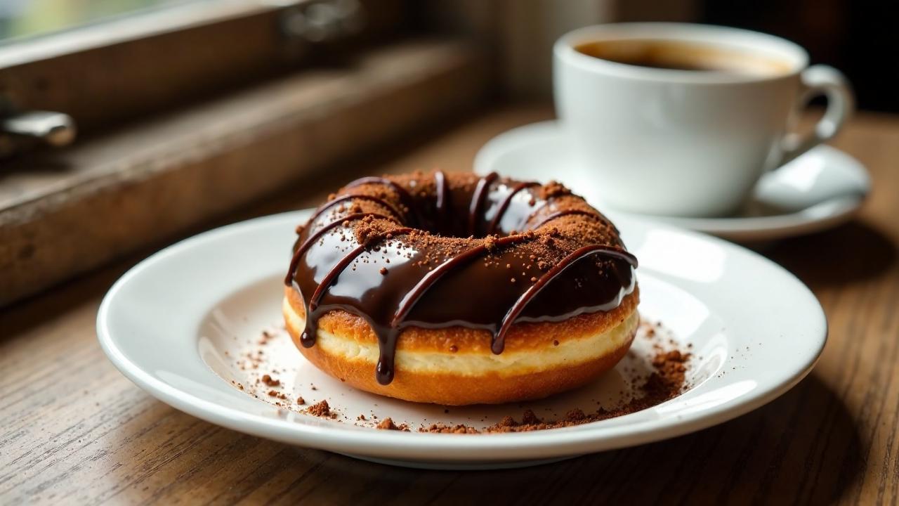 Mocha-Coffee-Donut