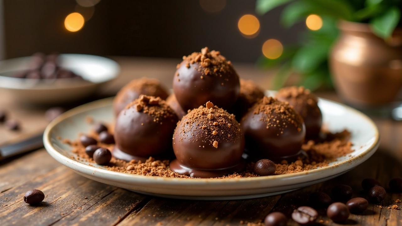 Mocha Rum Balls