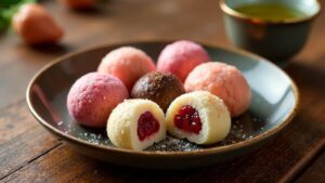 Mochi Balls (Klebreisbällchen)