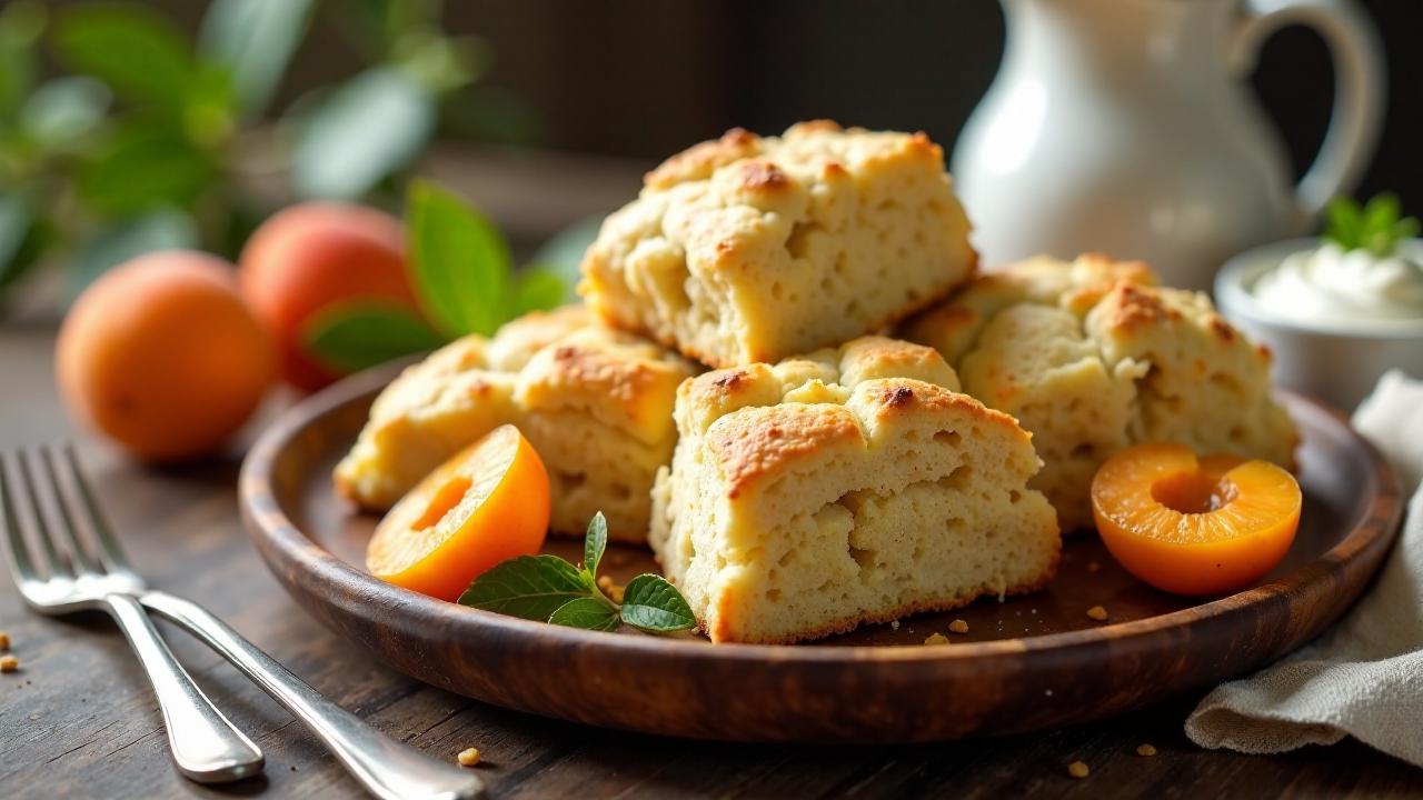 Mohn-Aprikose-Scones