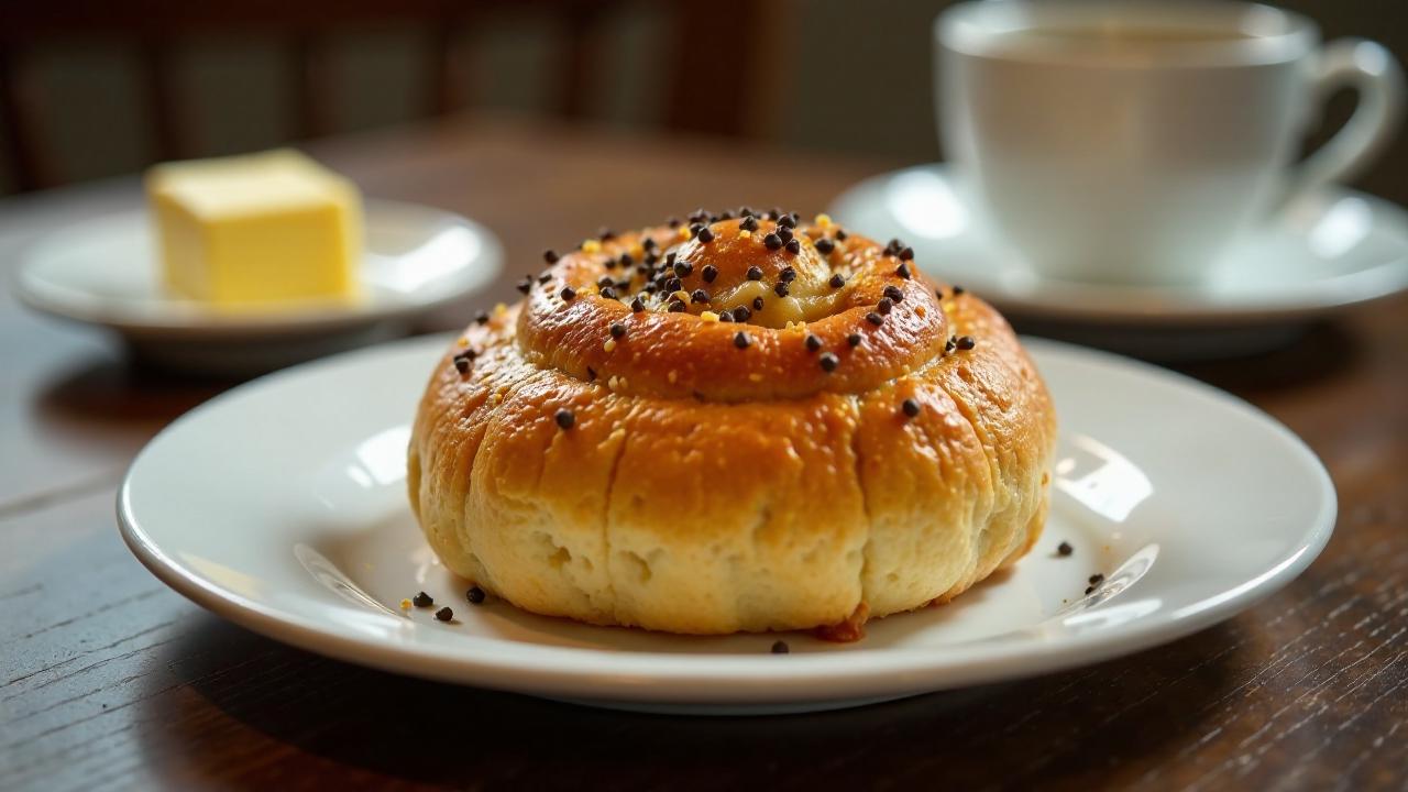 Mohn-Milchbrötchen