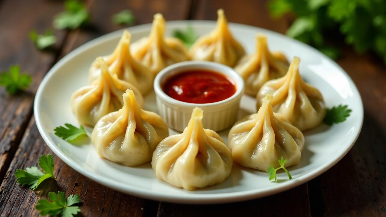 Momos (Nepalesische Teigtaschen)