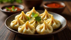 Momos im Tontopf