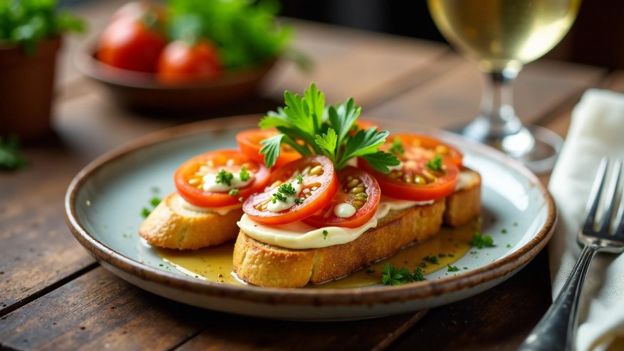 Montaditos de Anchoas (Anchoisbrötchen)