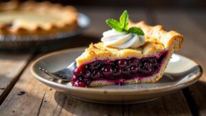 Montana Huckleberry Pie