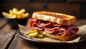 Montreal Smoked Meat Sandwich