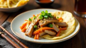 Moo Shu Schweinefleisch