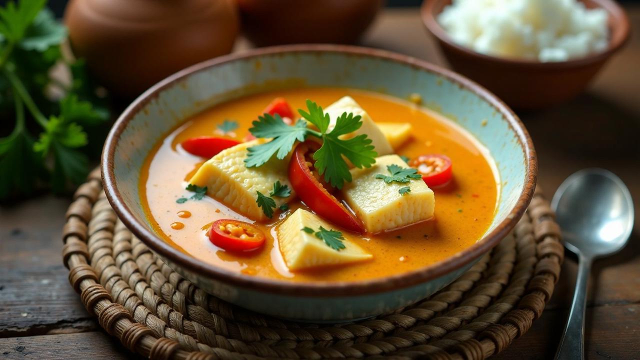 Moqueca de Peixe (Fisch in Kokosmilch)