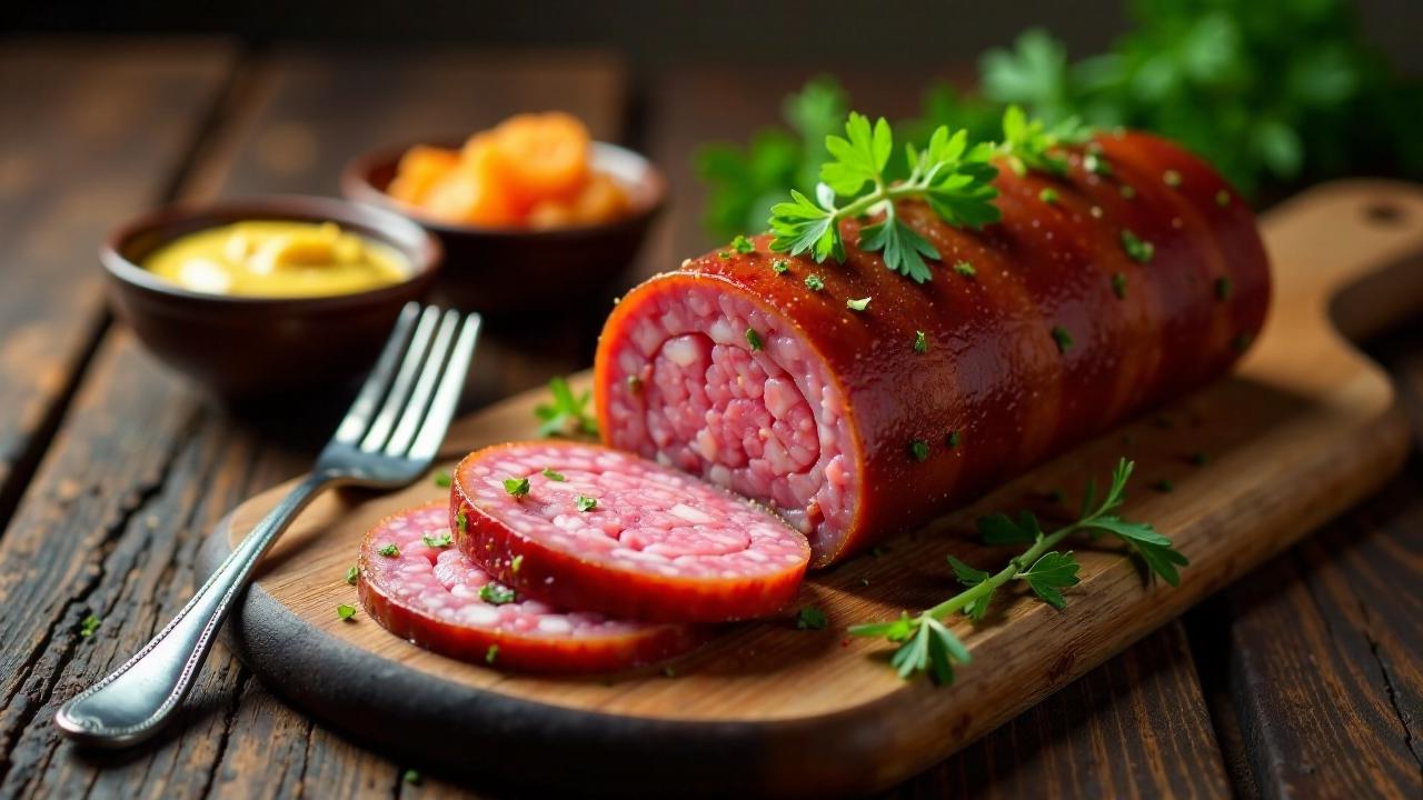 Mostarski Sudžuk-Räucherwurst