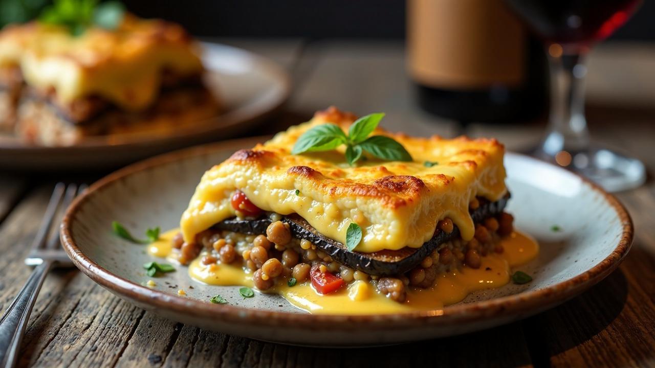 Moussaka mit Kartoffeln