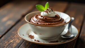 Mousse au Chocolat: Schokoladenschaum