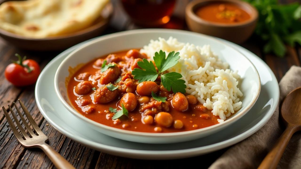 Mughlai-Rajma (Bohnen-Curry)