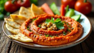 Muhammara: Paprika-Walnuss-Dip