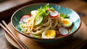 Mul Naengmyeon - Kalte Buchweizennudeln