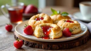 Muntries Jam Scones