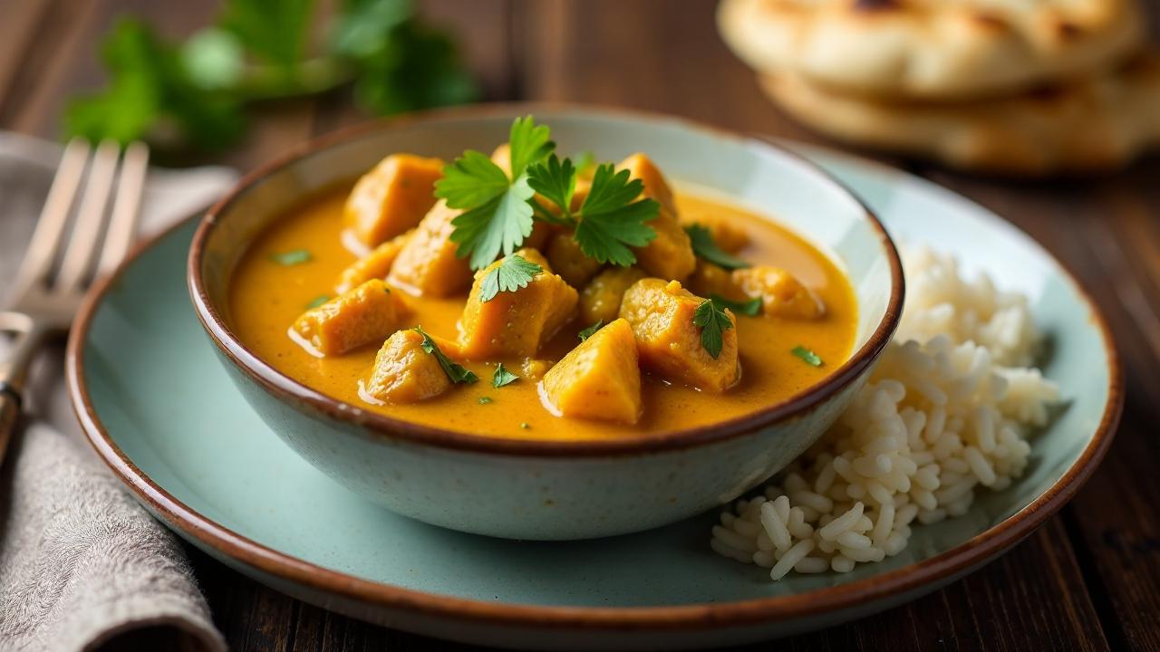 Muskatnuss-Curry-Huhn