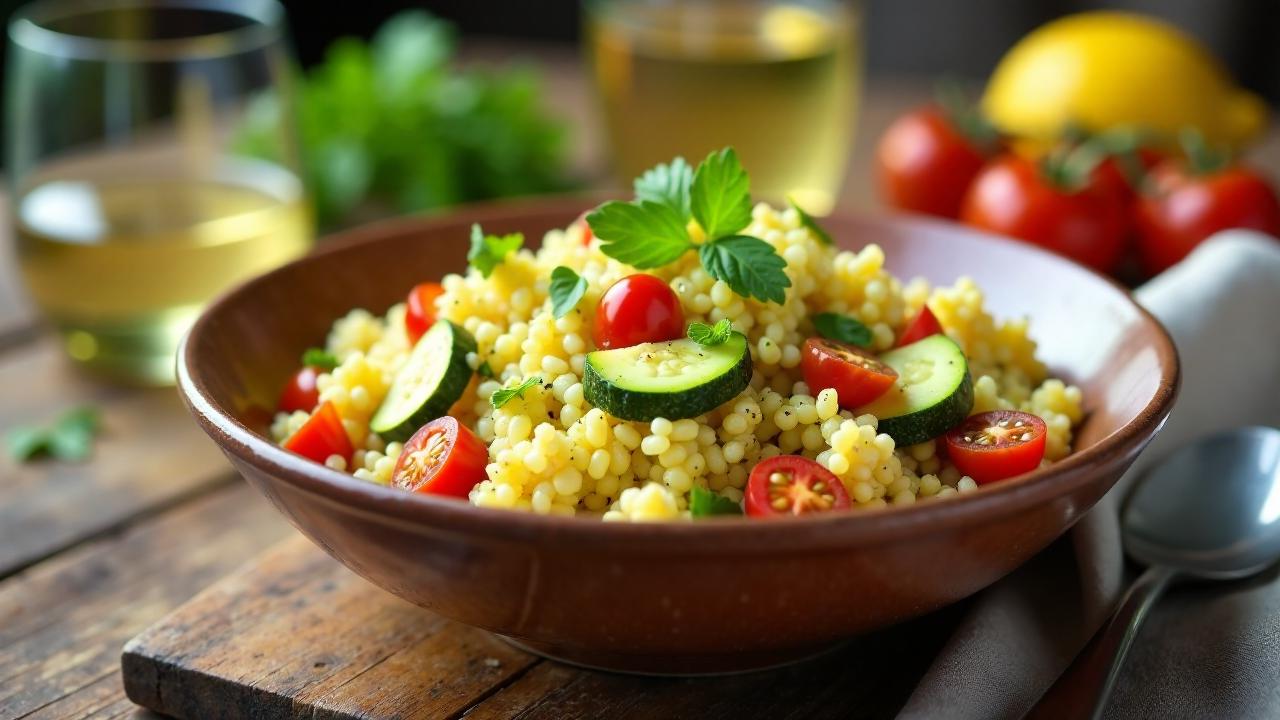 Musselatin: Couscous-Salat