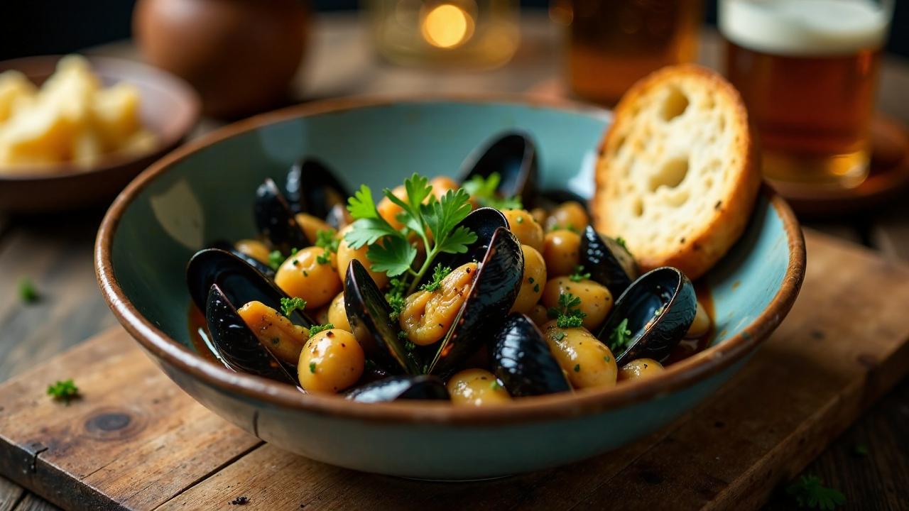 Mussels in Irish Ale