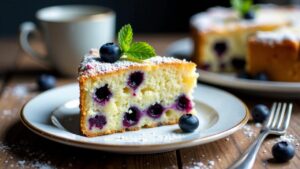 Mustikkapiirakka - Blaubeerkuchen