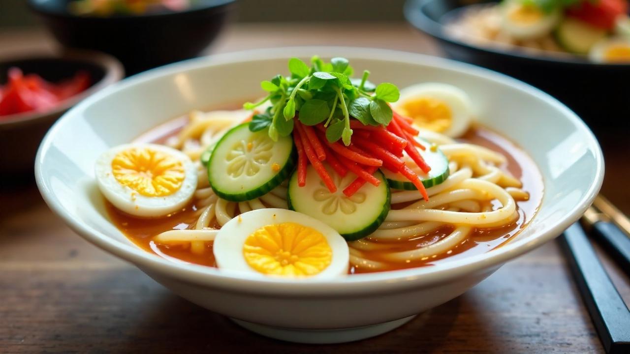 Naengmyeon (Kalte Nudeln)