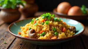 Nasi Goreng Bekicot (Snail Fried Rice)