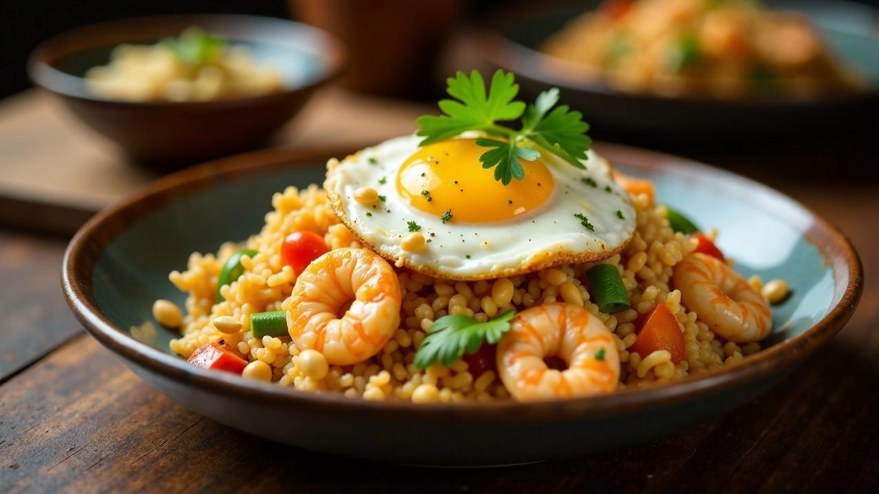 Nasi Goreng Bumbu Rujak (Rujak Spice Fried Rice)