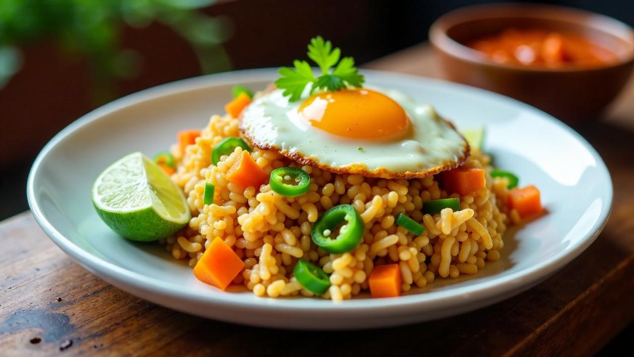 Nasi Goreng Cabai Hijau (Green Chili Fried Rice)