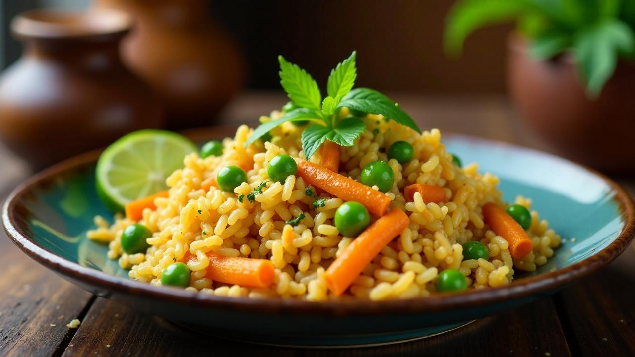 Nasi Goreng Daun Jeruk (Lime Leaves Fried Rice)