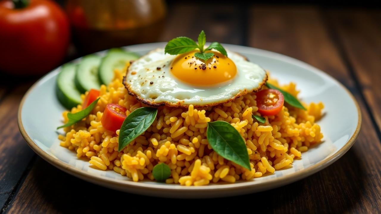 Nasi Goreng Daun Kari (Curry Leaf Fried Rice)