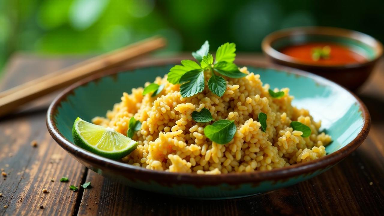 Nasi Goreng Daun Singkong (Cassava Leaf Fried Rice)