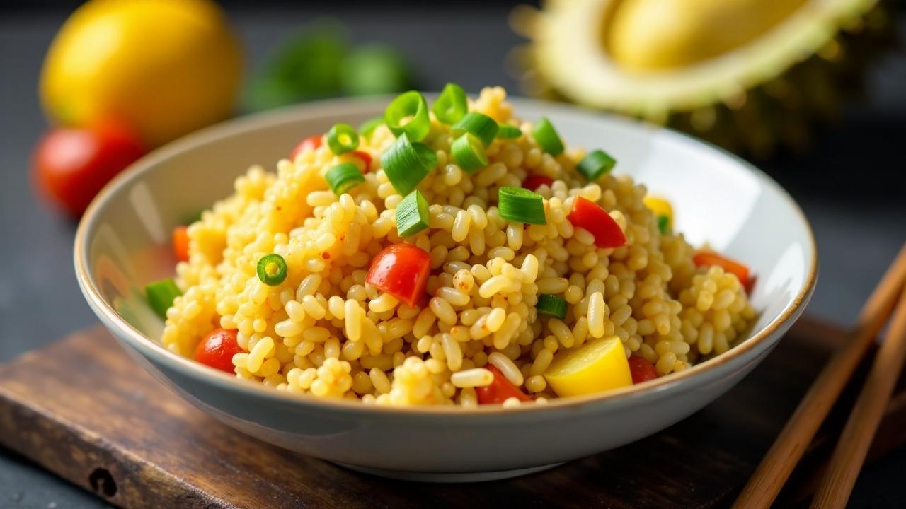 Nasi Goreng Durian (Durian Fried Rice)