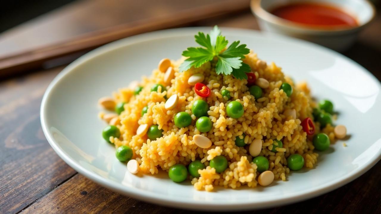 Nasi Goreng Kacang Polong (Pea Fried Rice)