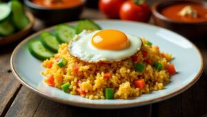 Nasi Goreng Kampung (Village Style Fried Rice)