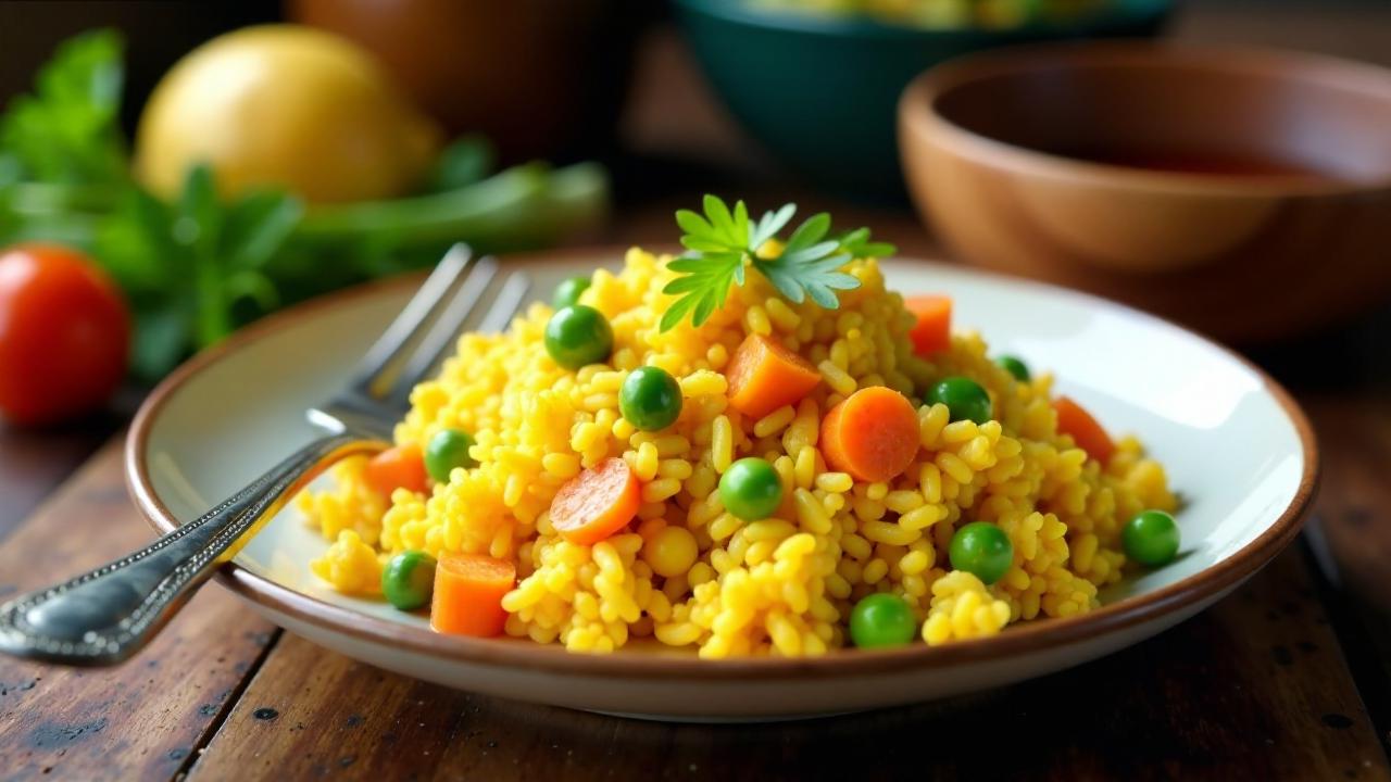 Nasi Goreng Kunyit (Turmeric Fried Rice)