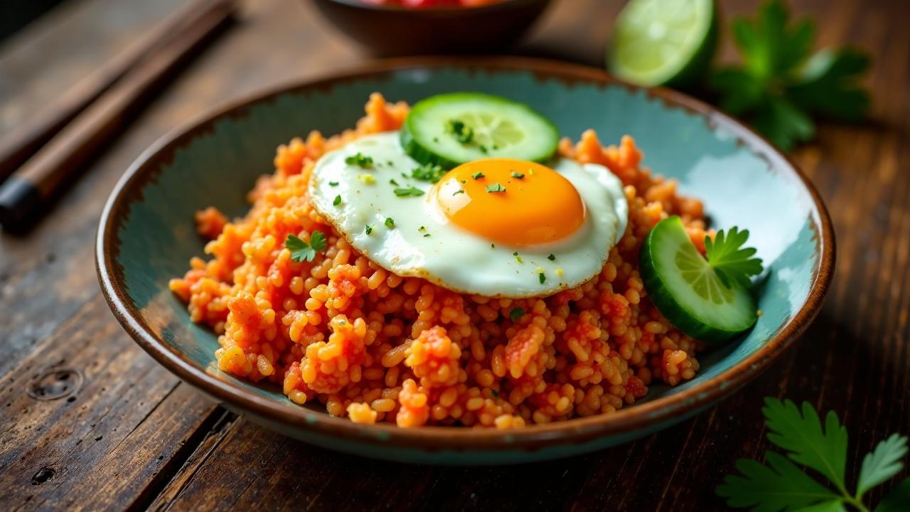 Nasi Goreng Merah (Red Fried Rice)