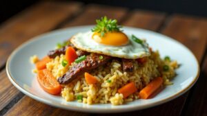 Nasi Goreng Sapi (Beef Fried Rice)