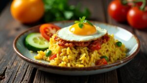 Nasi Goreng Sarden (Sardine Fried Rice)